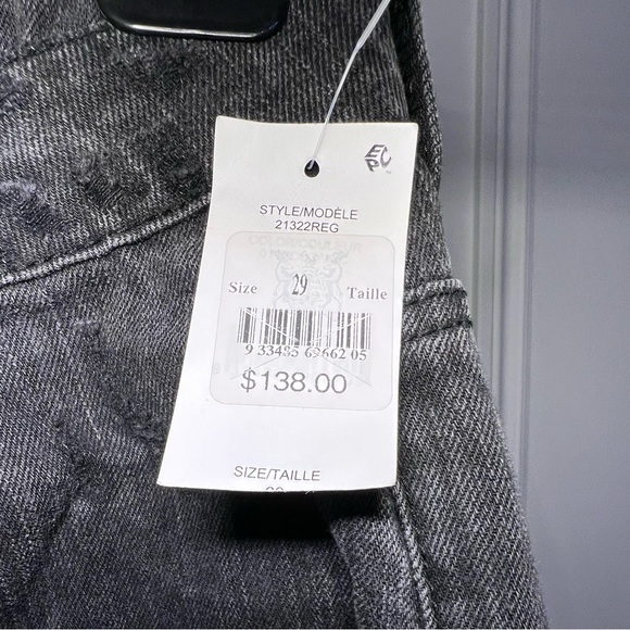 BLACK DISTRESSED JEANS // ONETEASPOON // size 29 🖤 - Picture 4 of 6